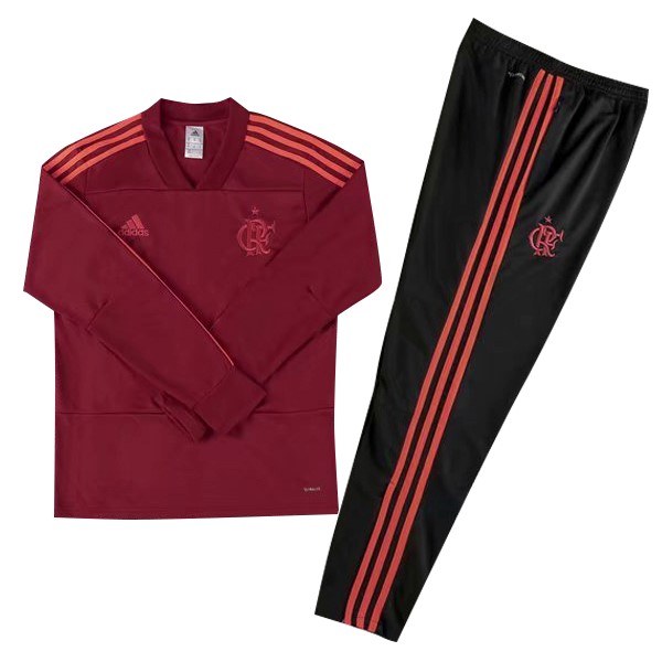 Chandal Del Niños Flamengo 2018-2019 Rojo